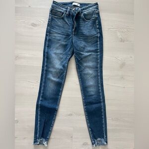 KanCan high rise ankle skinny jeans